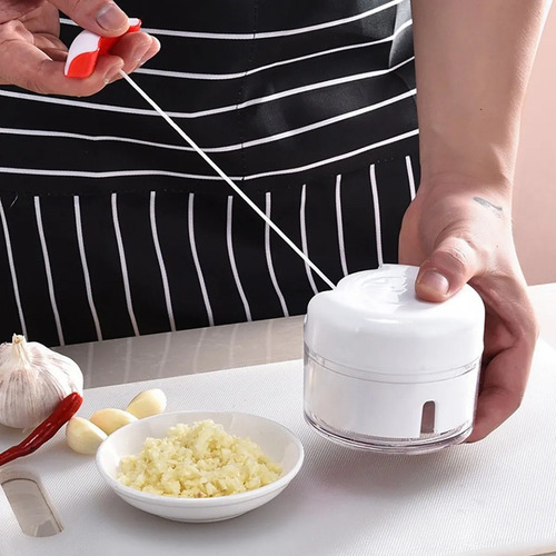 Mini Amassador Alho Manual Cozinha Com Capa Sem Mãos Sujas