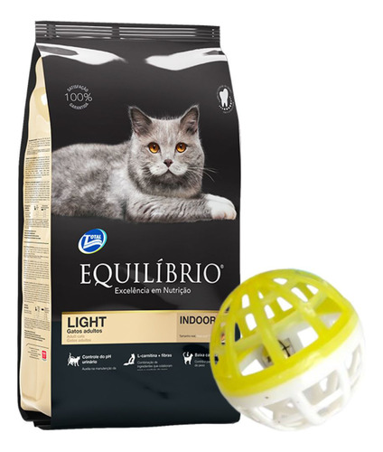 Alimento Equilibrio Gato Light 1,5 Kg + Regalo