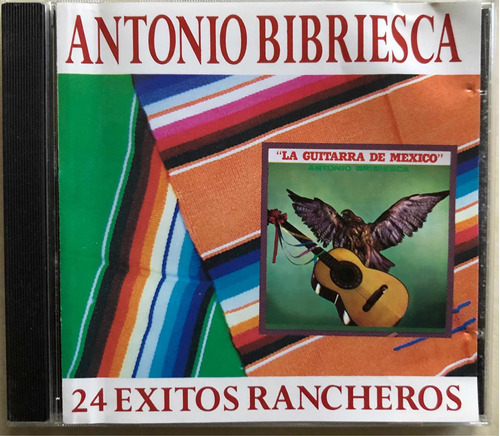 Antonio Bibriesca Cd 24 Exitos Rancheros