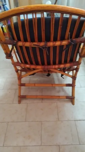Butacas Y Mesas De Ratan. (Usado)
