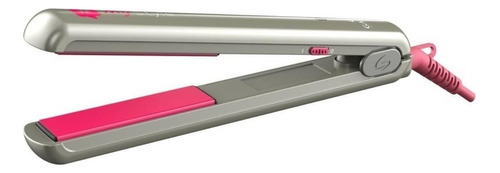 Plancha Ga.ma Italy My Style Cp9 Midi Plateada Y Rosa 220v