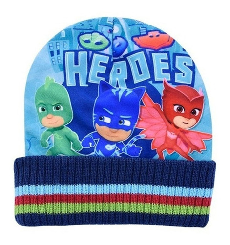 Gorro Infantil De Pjmasks Footy Original Gpj910 Maple Web