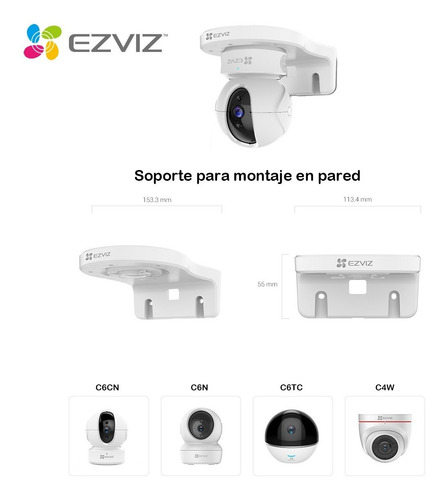 Cámara De Seguridad Wifi Ip Motorizado Audio Full Hd+soporte