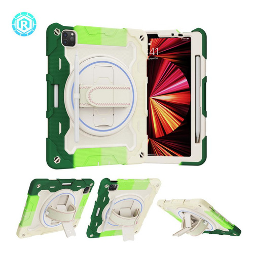 Capa Giratória De 360° Protetor Multicamadas De Para iPad