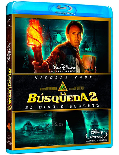 Tesoro Nacional 2 Pelicula Blu-ray Original Nueva Sellada