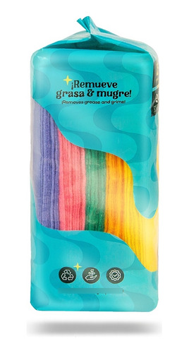 Trapo De Micro Fibra Multiusos Mr Wipey Caja 12pack (180pz)