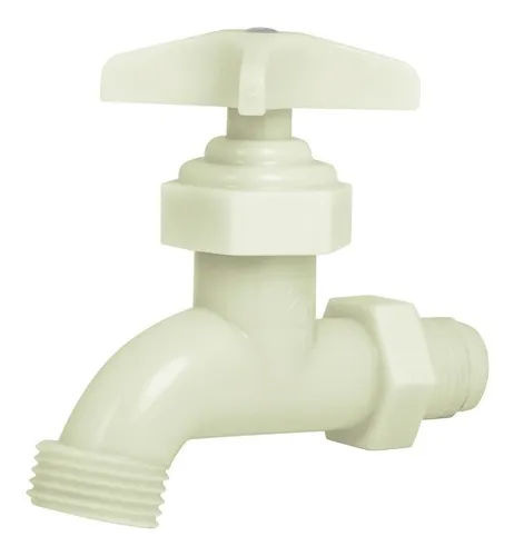 Llave Terminal Para Jardín Plástica 1/2 Pretul