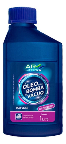 Óleo Lubrificante Vegetal Para Bomba De Vácuo 01lt Iso Vg46