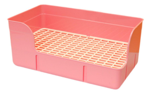 Jaula De Arena De Conejo Mascota, Caja De Ropa De Baño Rosa
