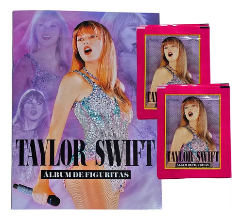 Album + Figuritas Taylor Swift X 100 Sobres Sd.rey