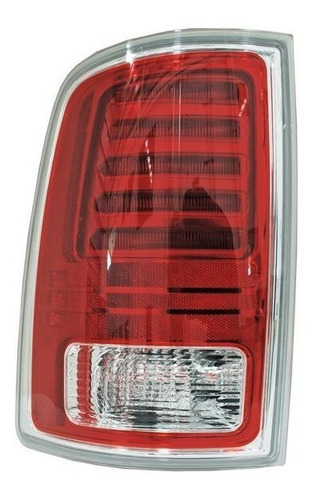 Calavera Dodge Pick Up 2013-2014 Leds Filo Cromado Izquierda