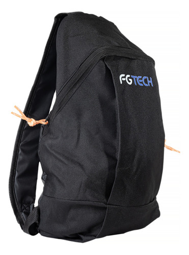 Mochila Urbana Deportiva Ultra Liviana Reforzada Color Negro Modelo Fit Fg Tech