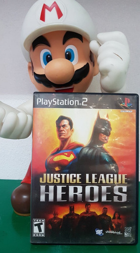 Liga De La Justicia Heroes Ps2 Original No Clon/repro (Usado)