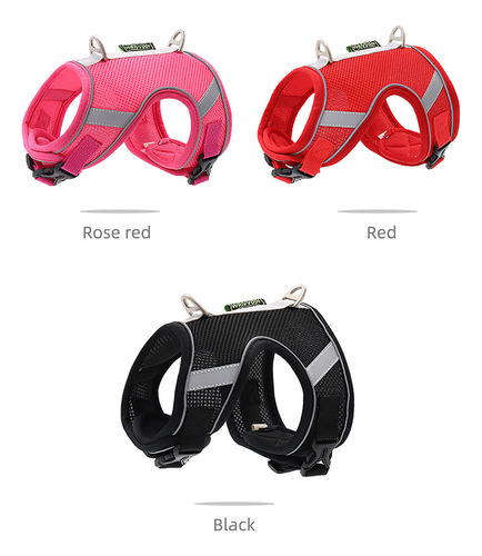 Arnés Ajustable Para Perros Y Gatos A Prueba De Escapes Con