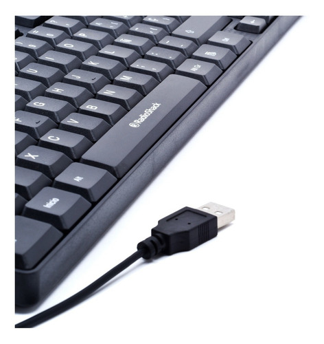 Teclado Alámbrico Multimedia Radioshack | 85070 Teclado Negro