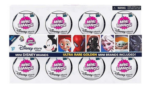 Mini Brands  Disney 8 Cápsulas Store Edition Original Nuevo