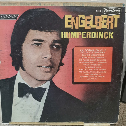 Disco Lp Engelbert Humperdinck-dejame Amar De Nuevo,l