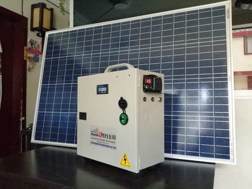 Imagen 3 de 9 de Planta Panel Energia Solar Cargador Usb, Ups Bombillos Led