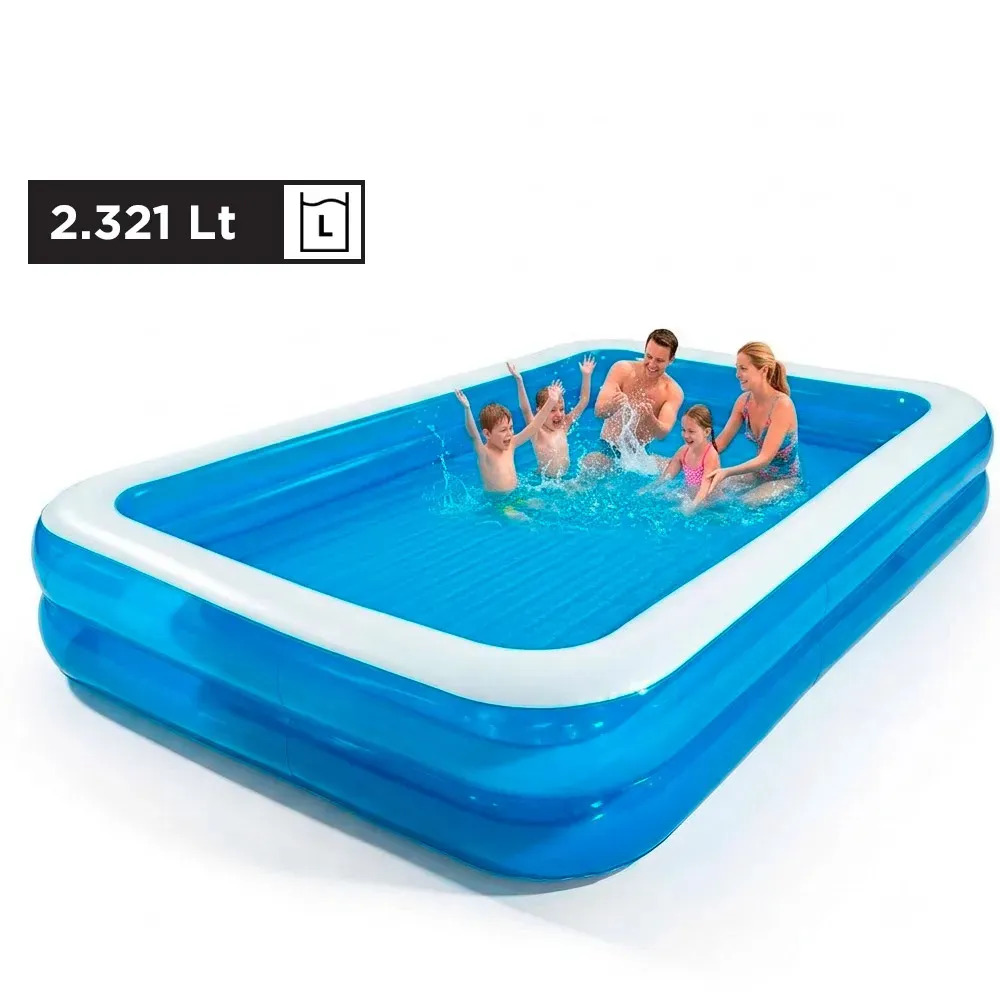 Pileta Inflable Rectangular Gadnic Niños Familiar 2321 Lts