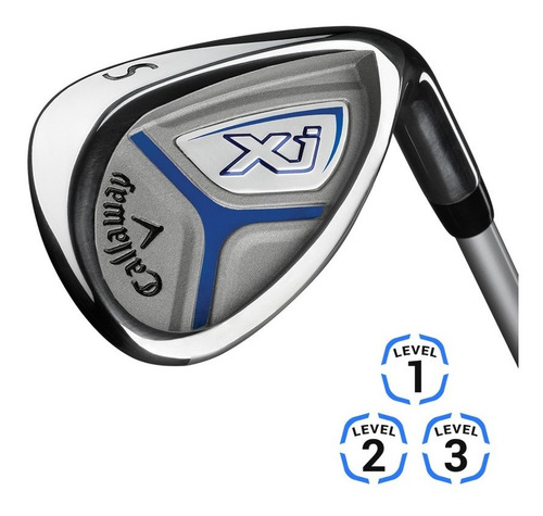 Imagen 7 de 10 de Kaddygolf Set Golf Junior Callaway Xj - 9 A 12 Años - Nene