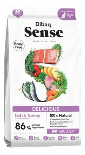 Alimento Gato 6k Pescado/pavo Sense Hipoalergénico 100% Natu