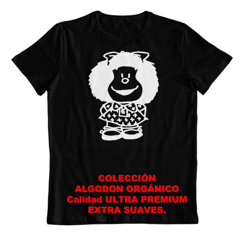 Polera - Dtf - Algodon Organico - Mafalda Argentina