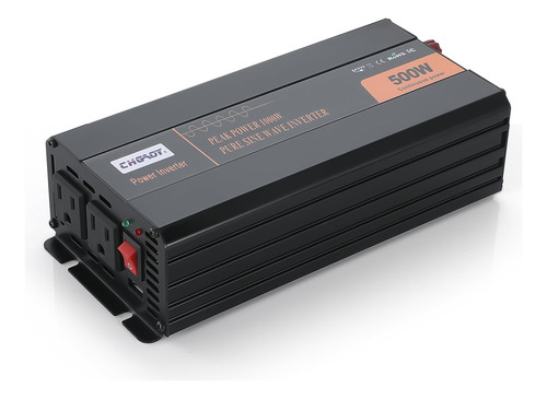 Chgaoy 500w Pure Sine Wave Inverter 12v Dc A 120 V Converter