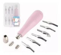 Comprar 6 Navajas 1 Mango Gubias Linóleo Speedball Para Grabado