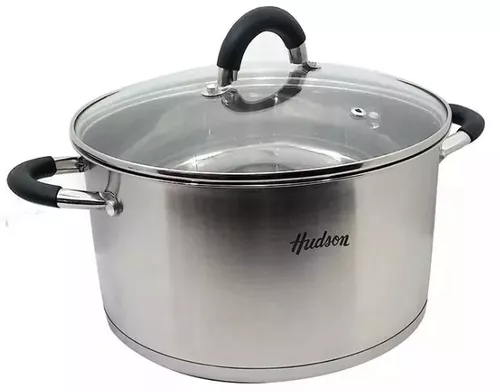 Batería De Cocina Acero Inoxidable 6 Piezas Inducción — Hudson Cocina