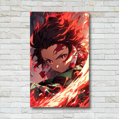 Quadro Demon Slayer 65 X 40 Md1