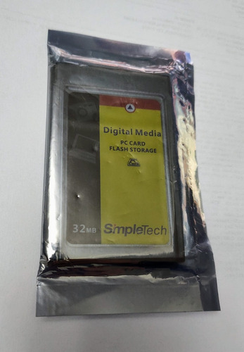 Simpletech Pc Card Flash Storage 32mb Nuevo