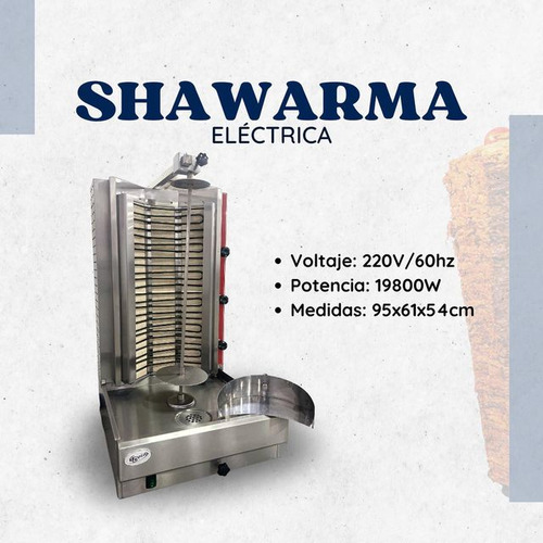 Shawarmera Industrial Marca Boia