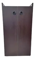Comprar Zapatera Rodante Melamine En Marron