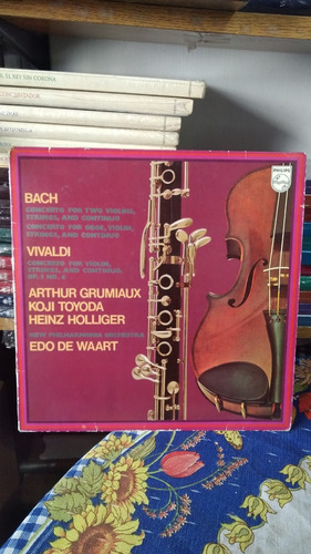 Bach - Vivaldi - Grumiaux - Toyoda - Holliger - Waart Vinilo