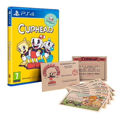 Cuphead Physical Edition Studio MDHR PS4 Físico