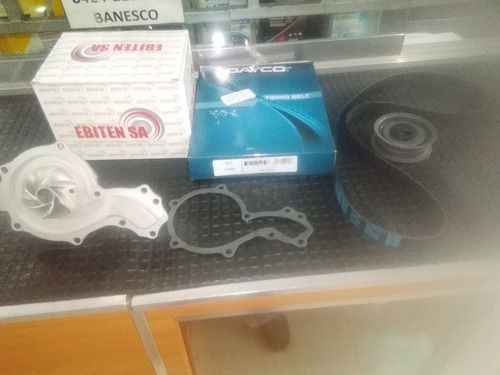 Kit De Tiempo Más Bomba De Agua Vw Gol, Parati Y Saveiro 