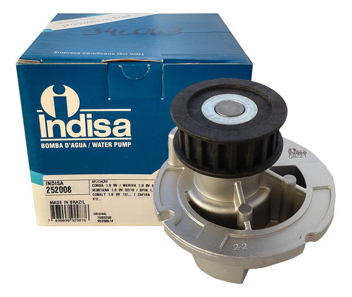 Bomba D'agua Spin 1.8 8v 2018 2019 2020 Indisa