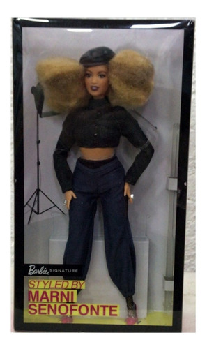 2 Muñecas Barbies Signature Diseñador Marni Senofonte (Usado)