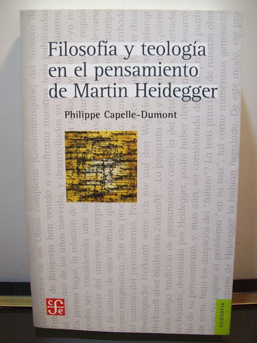 Adp Filosofia Y Teologia En El Pensamiento De M Heidegger