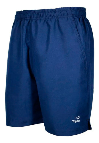 Short Hombre Topper Tenis Basico Azul Jjdeportes