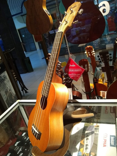 Fender Pihaeu Ukelele Soprano Caoba 095-5652-021 Piha'eu