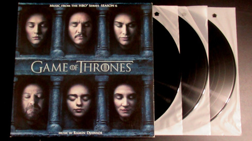 Game Of Thrones 6a Temporada 3 Lps Vinilo Soundtrack