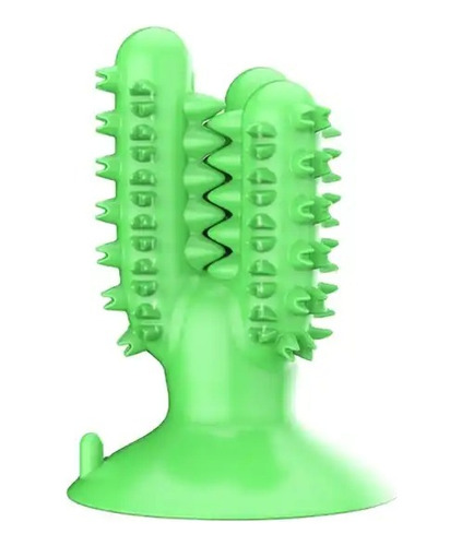 Juguete Perro Cactus Higiene Dental Con Ventosa Macizo