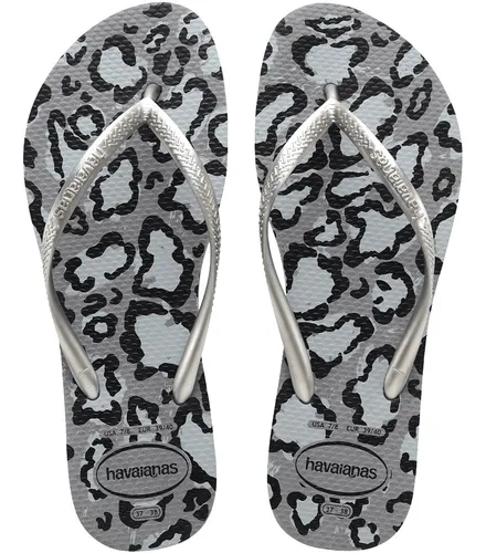 Ojotas Havaianas Mujer Slim Animal Print Originales