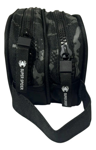 Estojo Duplo Masculino Super Spider Cor Preto Seanite 41355 Aranha