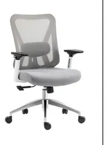 Comprar Silla Giratoria Ergonómica Gerencial Rta-c4227lw Blanco\u002Fgris Color Gris Material Del Tapizado Malla Nylon