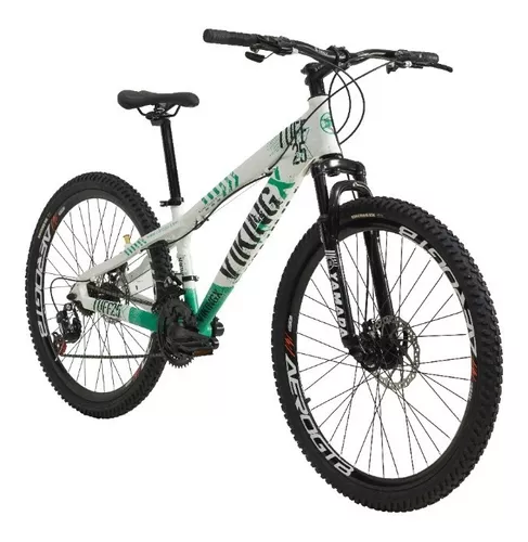 Bike 26 Vikingx 25/30 Com Marcha Shimano Empinar Menor Preço