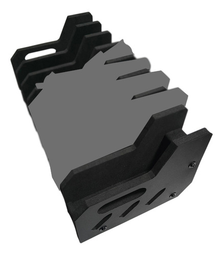Estante De Almacenamiento Para Pistolas Eva Foam, 8 Ranuras,