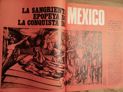 Hechos Mundiales N° 34 La Conquista De México Año 1970 (Usado)