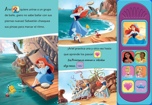 Disney Lecciones de Princesas, de Varios. Editorial Phoenix International Publications, tapa dura en español, 2024